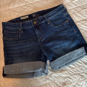 Kut from the Kloth Dark Blue Denim Shorts